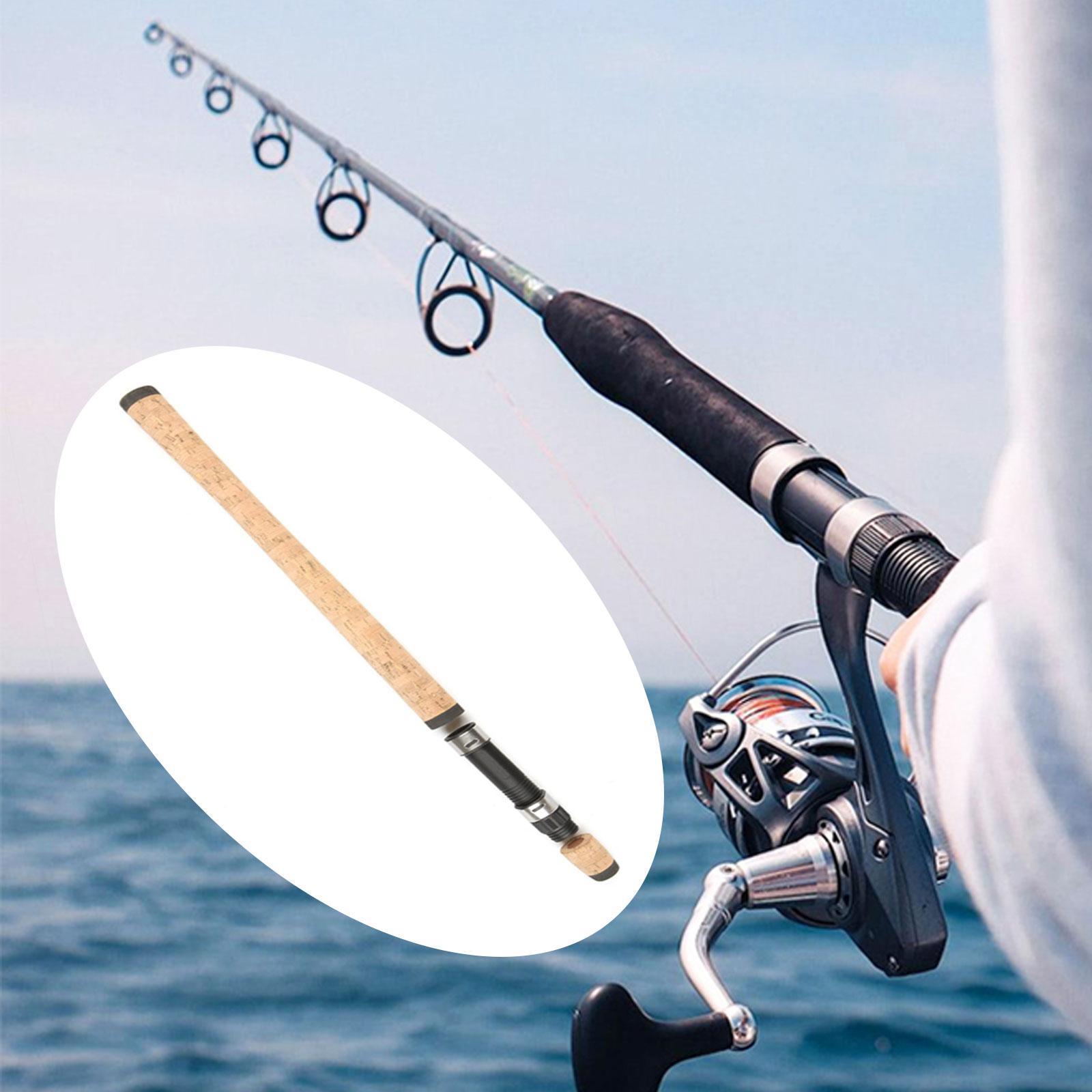 Fishing Rod Tip Replacement - ด้ามจับค็อรกแบบแยกส่วนสำหรับคันเบ็ดตกปลาคาร์พ ชุดประกอบด้ามจับสำหรับเปลี่ยนปลายคันเบ็ดตกปลา