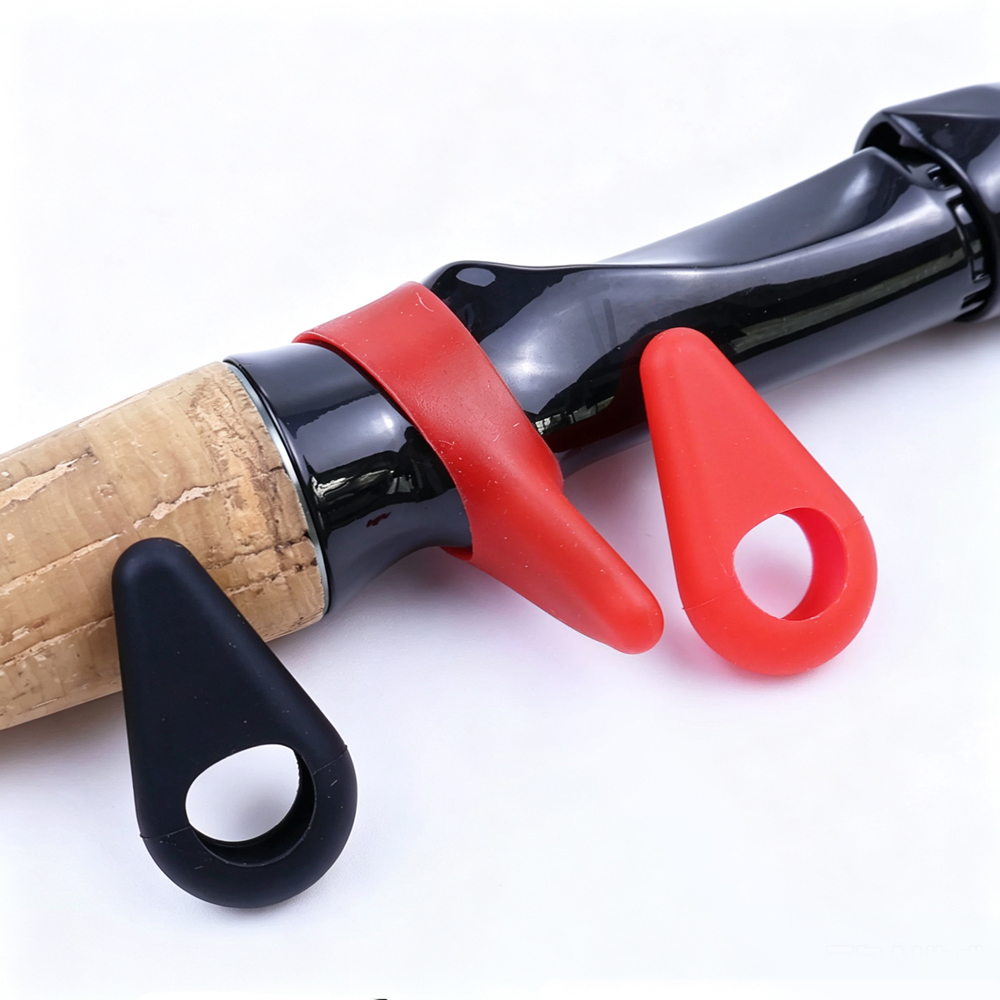 Fishing Rod Case - ที่จับคันเบ็ดตกปลาซิลิโคน 1 ชิ้น ป้องกันรอยขีดข่วน ปลอกหุ้มด้ามจับคันเบ็ดตกปลา
