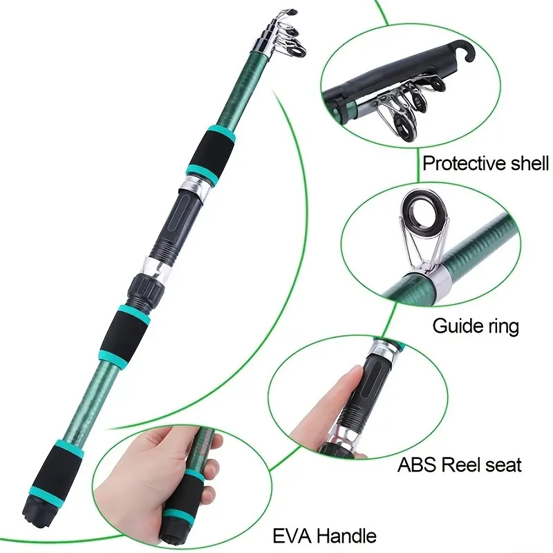 ชุดเสาตกปลาชุดเต็มพร้อมคันเบ็ด - Fishing Rod Surf บทวิจารณ์และราคา