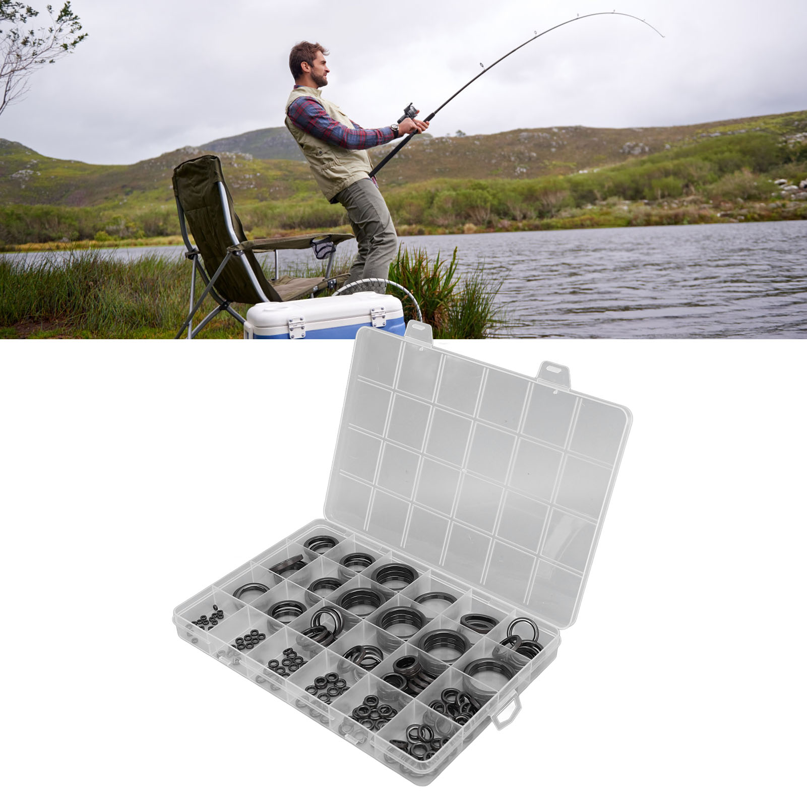 คู่มือเบ็ดตกปลา ชุดซ่อม เบ็ดตก - Fishing Rod Guide Replacement บทวิจารณ์และราคา