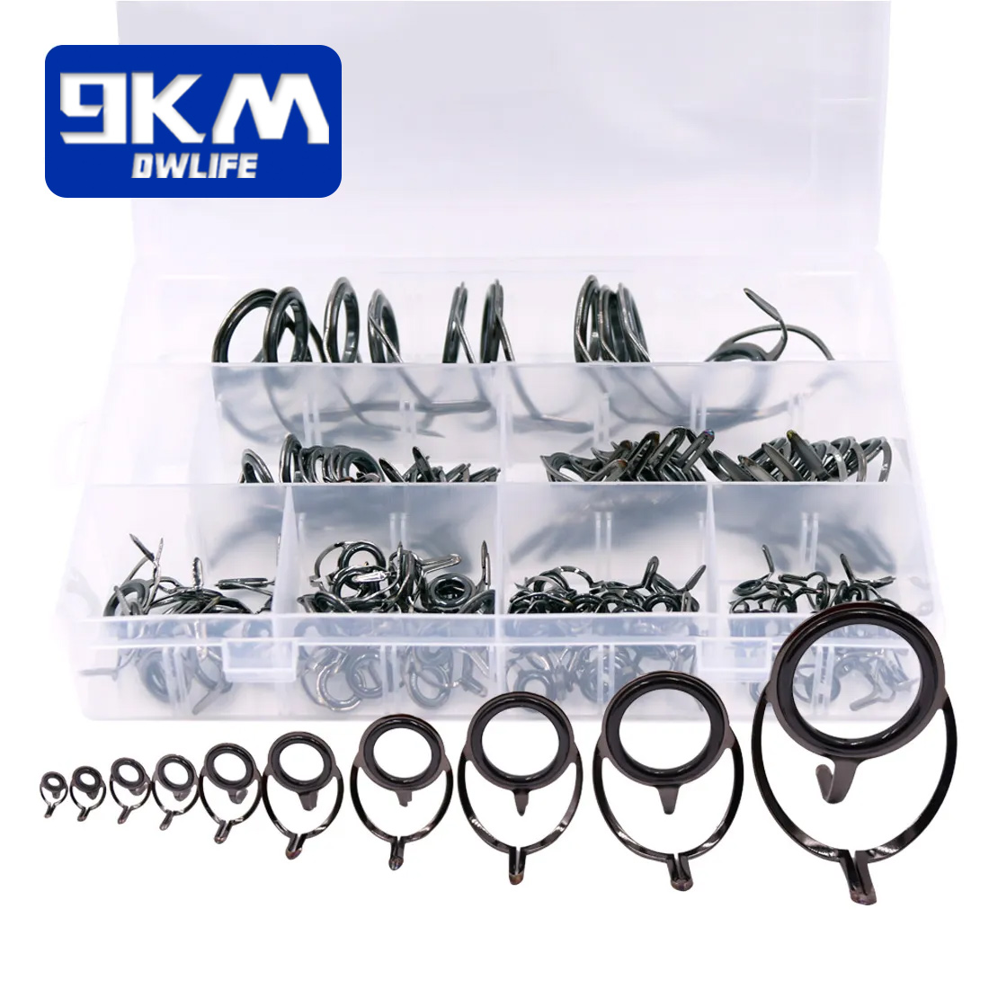 คู่มือคันเบ็ด 9 ~ 200 ชิ้นสแตน - Fishing Rod Guide Replacement บทวิจารณ์และราคา