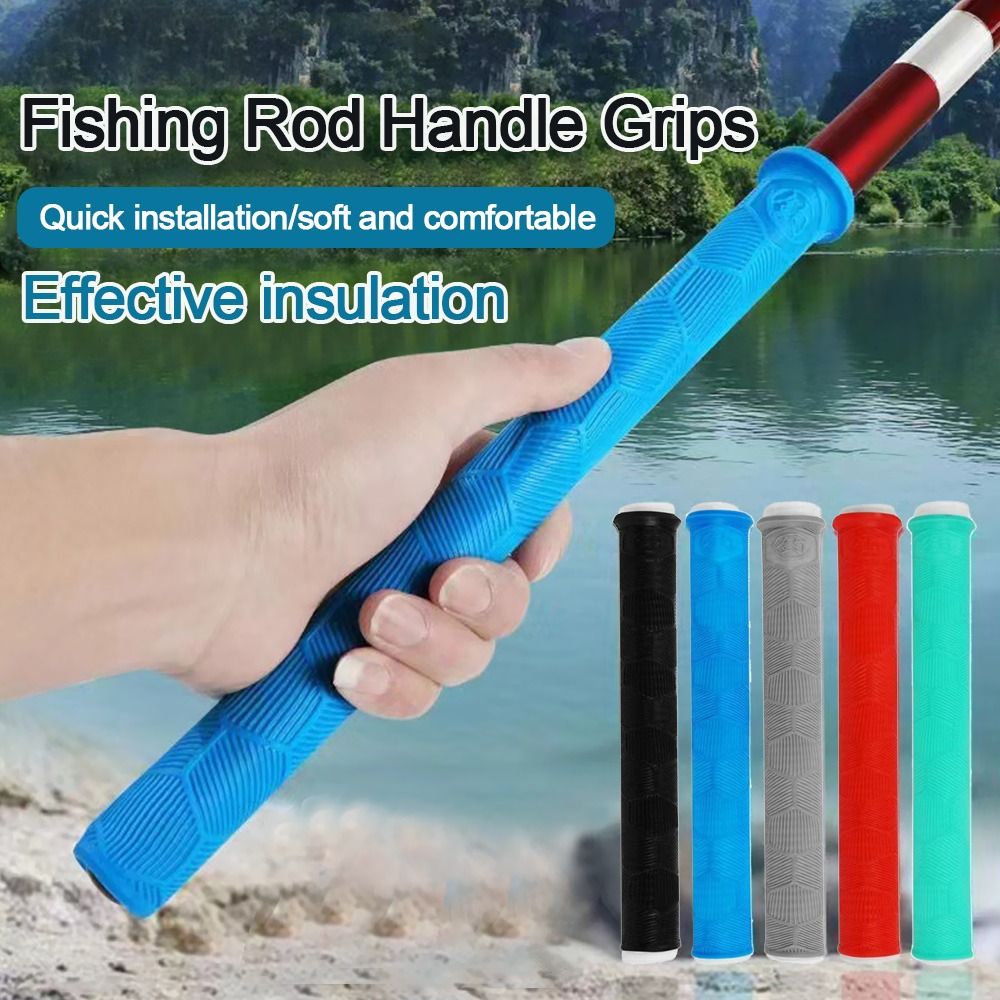 ปลอกหุ้มด้ามคันเบ็ดซิลิโคนกันล - Fishing Rod Case บทวิจารณ์และราคา
