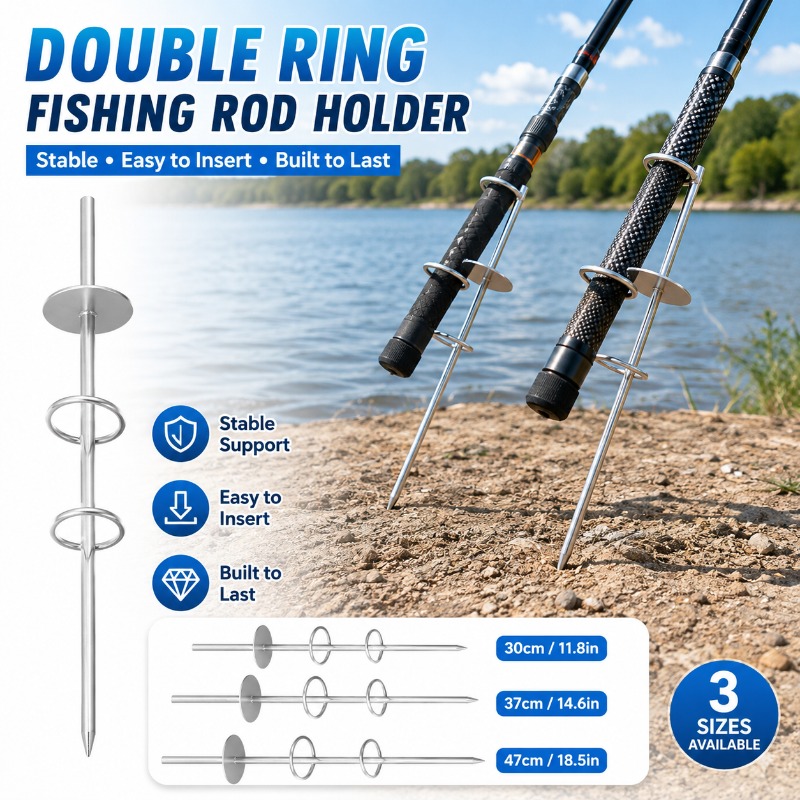 ขาตั้งคันเบ็ดตกปลาแบบสองห่วงพร - Fishing Rod Surf บทวิจารณ์และราคา