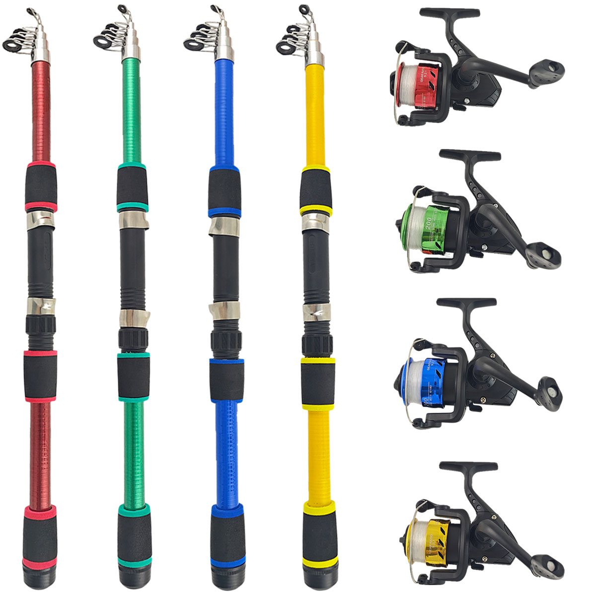ชุดคันเบ็ดตกปลาทะเลแบบยืดหดได้ - Fishing Rod Combo บทวิจารณ์และราคา