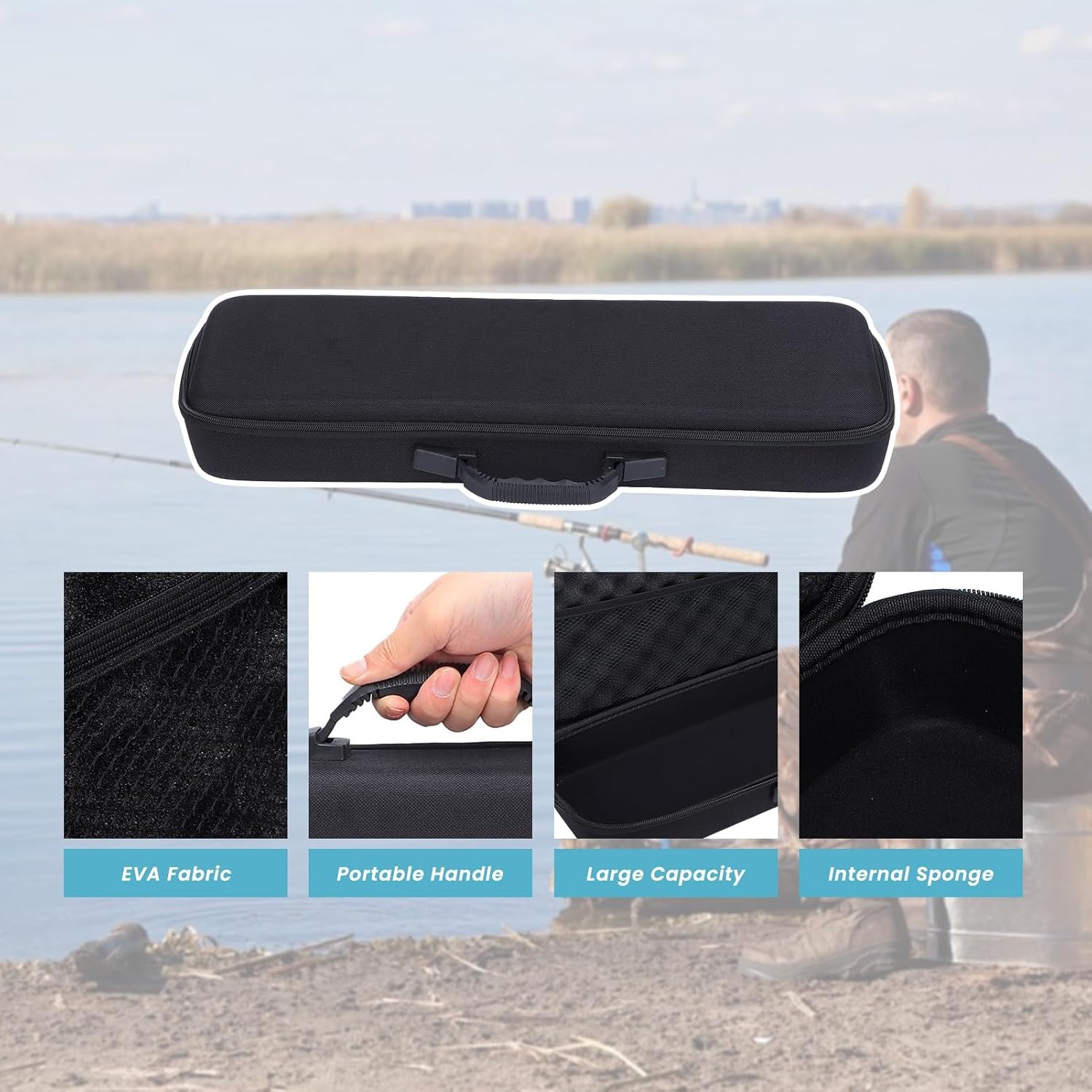 กระเป๋าใส่อุปกรณ์ตกปลาแบบพกพา  - Fishing Rod Case บทวิจารณ์และราคา
