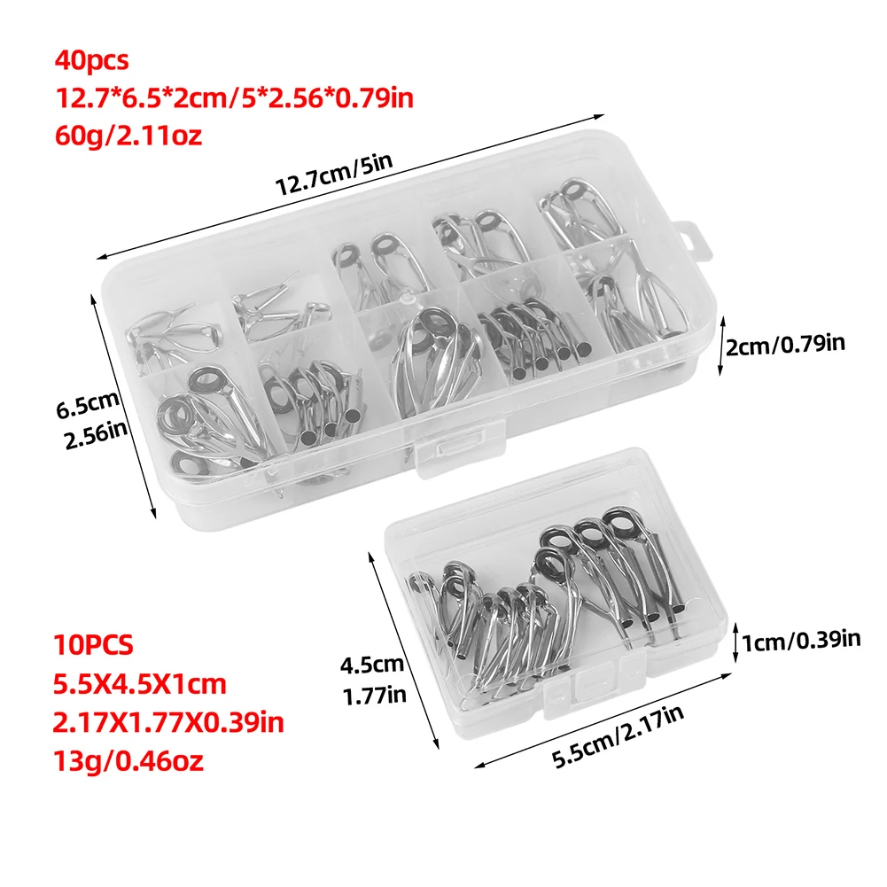 ชุดซ่อมปลายคันเบ็ดตกปลา 10/40  - Fishing Rod Tip Replacement บทวิจารณ์และราคา